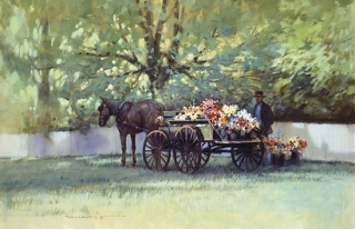 Flower Wagon