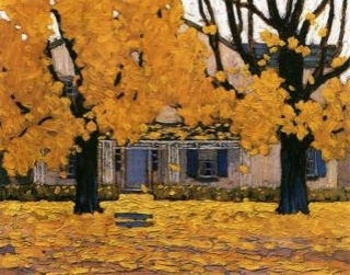 House in Autumn