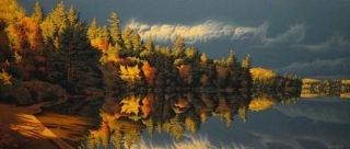 Reflections at Rock Lake