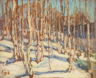 Birches Falk 1914