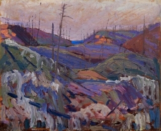 Fire Swept Hills 1915