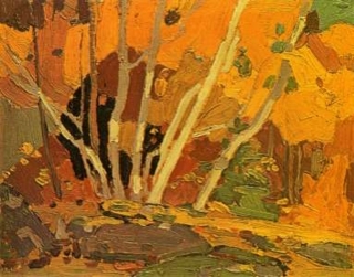 Autumn Birches