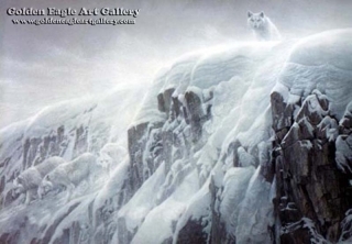 Arctic Cliff - White Wolves