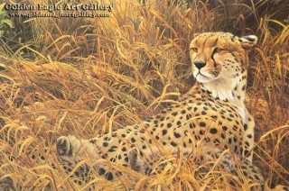 Cheetah With Cubs