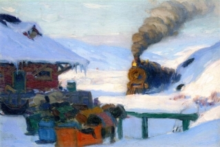 The Train Baie Saint Paul 1922