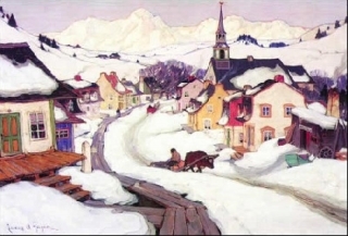 Village in the Laurentians