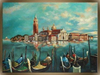 The Gondolas of Venice