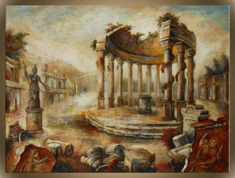 Fall of Rome | Golden Eagle Art Gallery