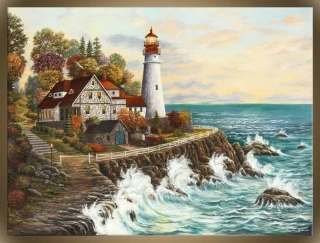 Lighthouse by the Sea