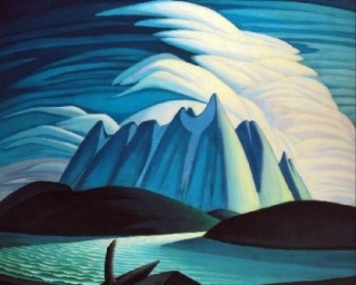 Lake & Mountains, 1927