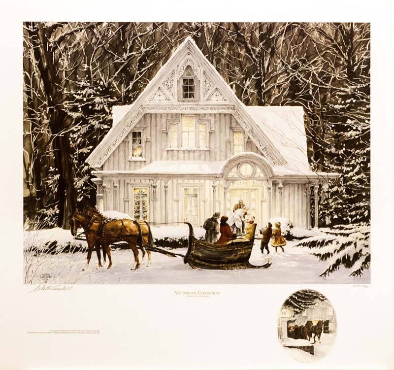 Victorian Christmas Golden Eagle Art Gallery