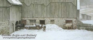 Winter Barnyard